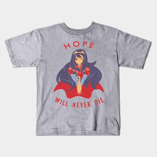 Hope Will Never Die! Kids T-Shirt by lythweird